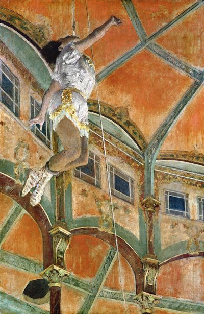Miss La La al Cirque Fernando, 1879 da Edgar Degas